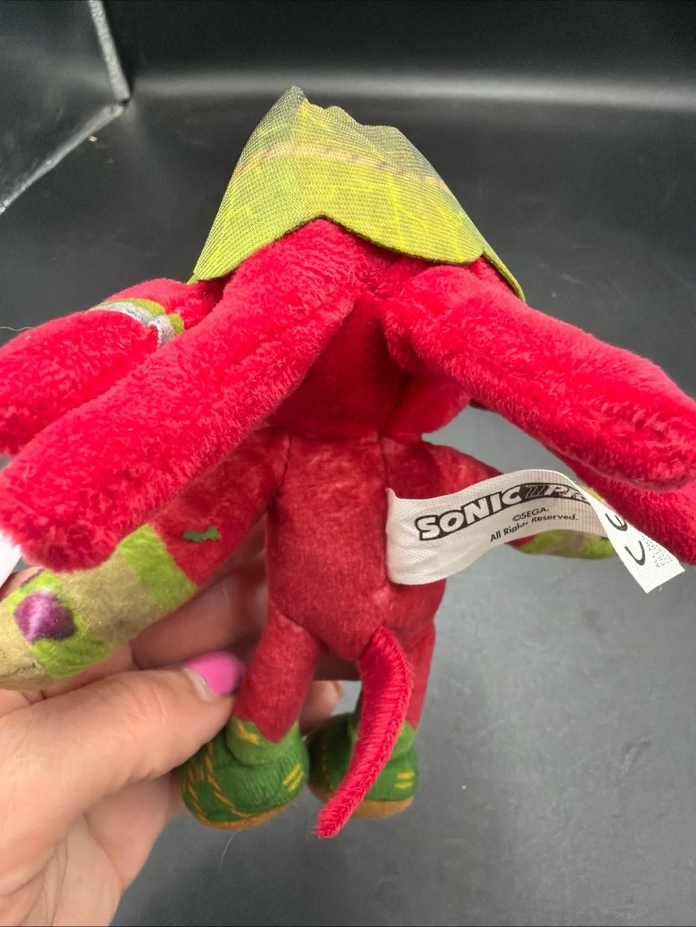 NWT Sonic Prime Knuckles Sonic the Hedgehog  Clip-On Dangler 5